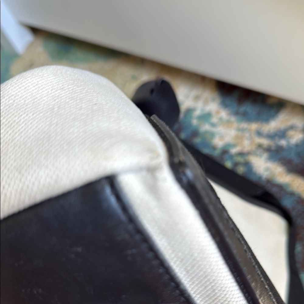 Balenciaga Beige and Black Canvas Tote - Picture 13 of 17